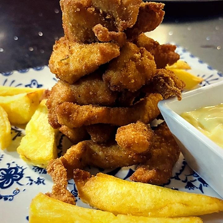 Tira de pollo